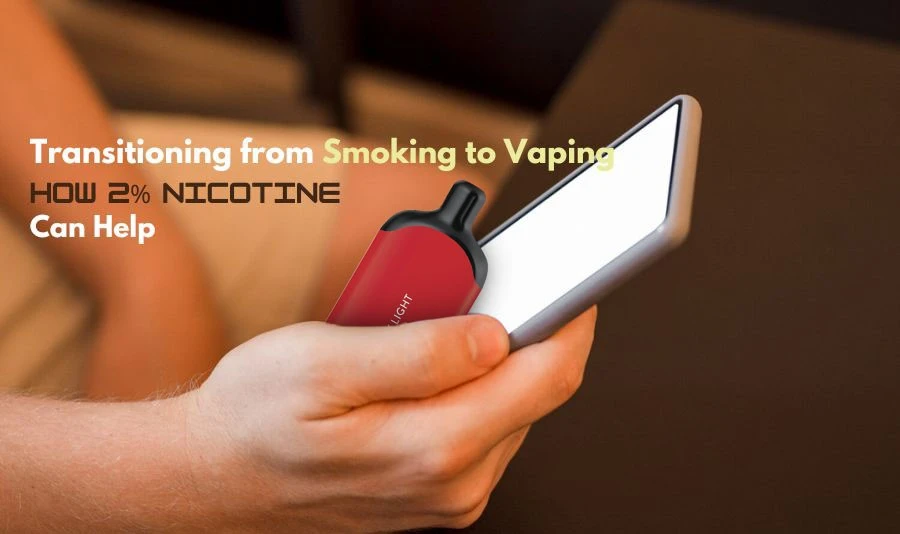 Transitioning from Smoking to Vaping: How 2% Nicotine Can Help