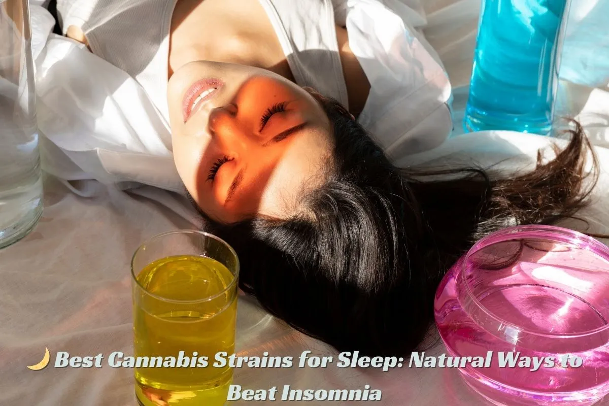 🌙 Best Cannabis Strains for Sleep: Natural Ways to Beat Insomnia